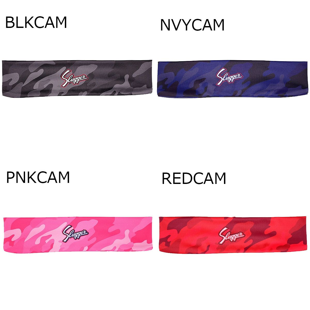 久保田スラッガーKUBOTASLUGGERベースボール野球ソフトボールヘッドバンドヘアバンドカモ柄SW-1Hメンズレディースユニセックス24SP春夏