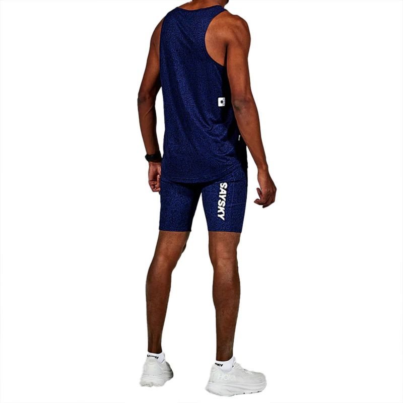 セイスカイSAYSKYランニングウェアボトムスショートハーフパンツ短パンCCCombatShorttights9inchランニングタイツLMRST01メンズ男性24SP春夏