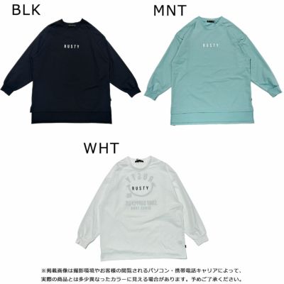 【SALE】ラスティ RUSTY サーフィン サーフ ウェア 長袖 Tシャツ ロンT ラッシュガード UVカット ペアテックス 924-464  レディース 女性 24SP 春夏｜レディース｜大阪・心斎橋のスポーツ用品店スポタカ公式ONLINE STORE