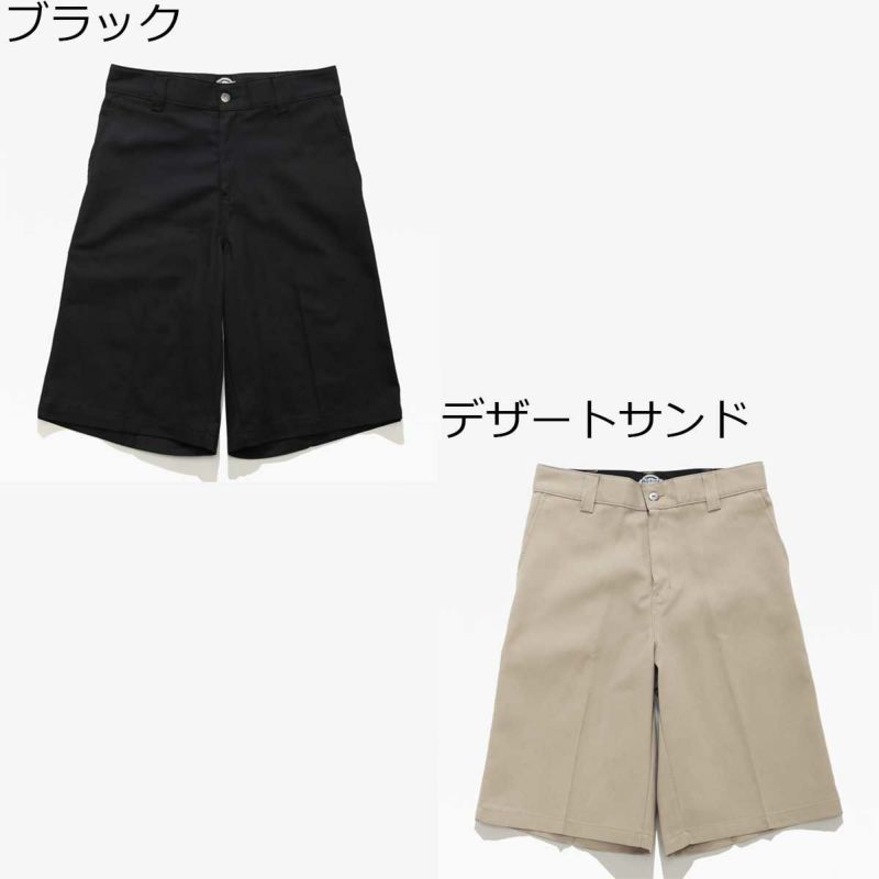 ディッキーズDICKIESスケボースケートボードウェアボトムスショートハーフパンツ短パンルースフィットエラスティックウエスト13.ショーツLOOSEFITELASTICWAIST13.SHORTSDK012982メンズレディースユニセックス24SP春夏