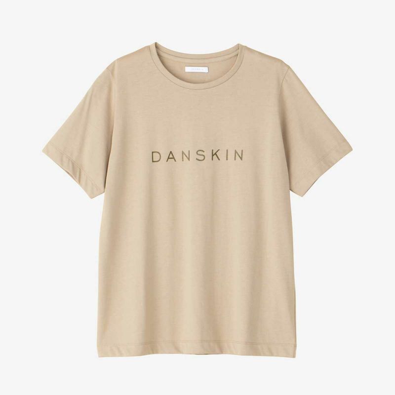 ダンスキンDANSKINジムフィットネスヨガウェア半袖TシャツプリントショートスリーブティーDC724107-HAレディース女性24SP春夏