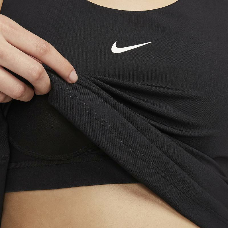 ナイキ NIKE ジム フィットネス ヨガ ウェア スポーツブラ スポブラ ブラトップ ウィメンズ Dri-FIT スウッシュ タンク ブラ  ミディアムサポート パッディド スポーツブラ タンクトップ DV9898-010 レディース 女性 24SU  春夏｜スポーツインナー｜大阪・心斎橋のスポーツ ...