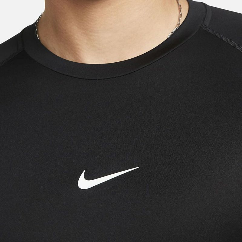 ナイキNIKEジムフィットネストレーニングウェアインナーシャツアンダーシャツナイキプロDri-FITタイトショートスリーブフィットネストップFB7933-010メンズ男性24SU春夏