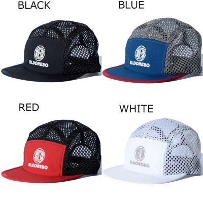 エルドレッソ ELDORESO ランニング 帽子 キャップ Emblem Mesh Cap E7011514 メンズ レディース ユニセックス  24SP 春夏｜キャップ／バイザー｜大阪・心斎橋のスポーツ用品店スポタカ公式ONLINE STORE