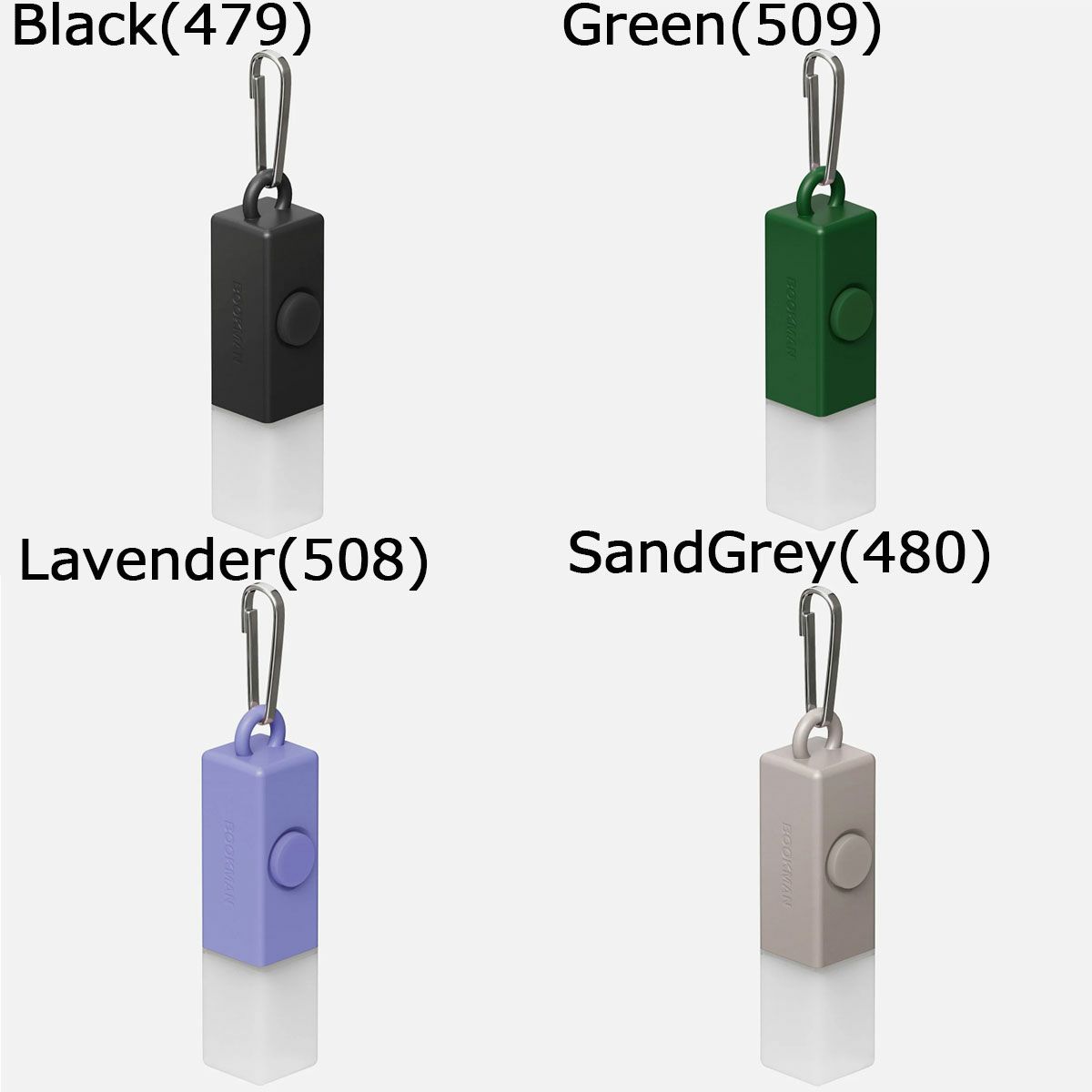 ブックマンBOOKMANランニングライトランプライトスティックLIGHTSTICKメンズレディースユニセックス24SP春夏