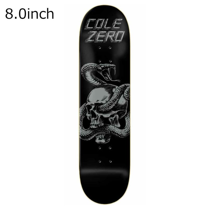 ゼロ ZERO スケボー スケートボード デッキ 板 コール スカル 