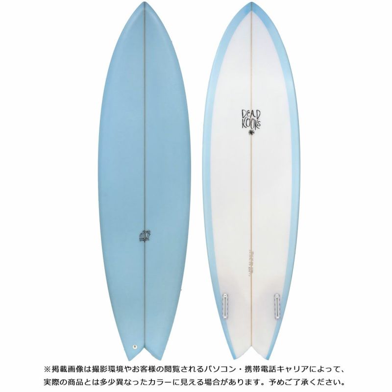 デッドクークス DEADKOOKS サーフィン サーフ サーフボード 板 YING YANG 6.6 41.4L PU BLNAKS  220000026937｜DEAD KOOKS SURFBOARDS デッドクークス  サーフボード｜大阪・心斎橋のスポーツ用品店スポタカ公式ONLINE STORE