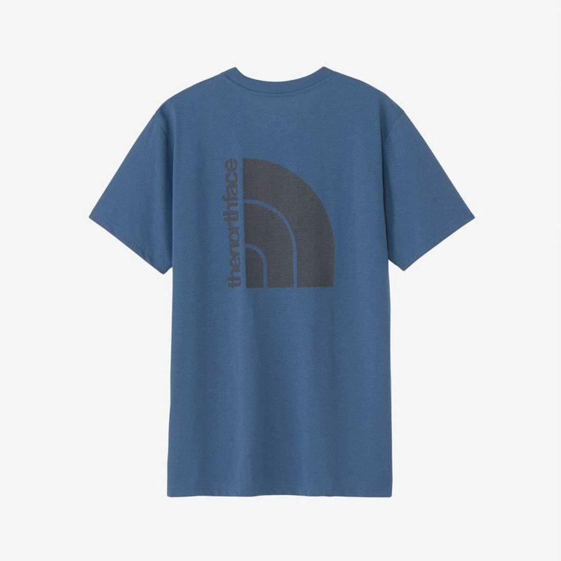 ノースフェイスTHENORTHFACEランニングウェア半袖TシャツショートスリーブランメッシュハーフドームティーNT32471-SBメンズ男性24SP春夏