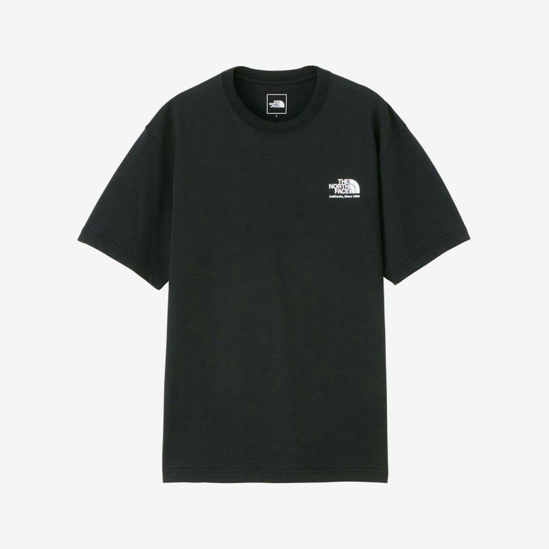 ノースフェイスTHENORTHFACEアウトドアカジュアルTシャツS/SHISTORICALLOGOTEEショートスリーブヒストリカルロゴティーNT32407-Kメンズ男性24SP春夏