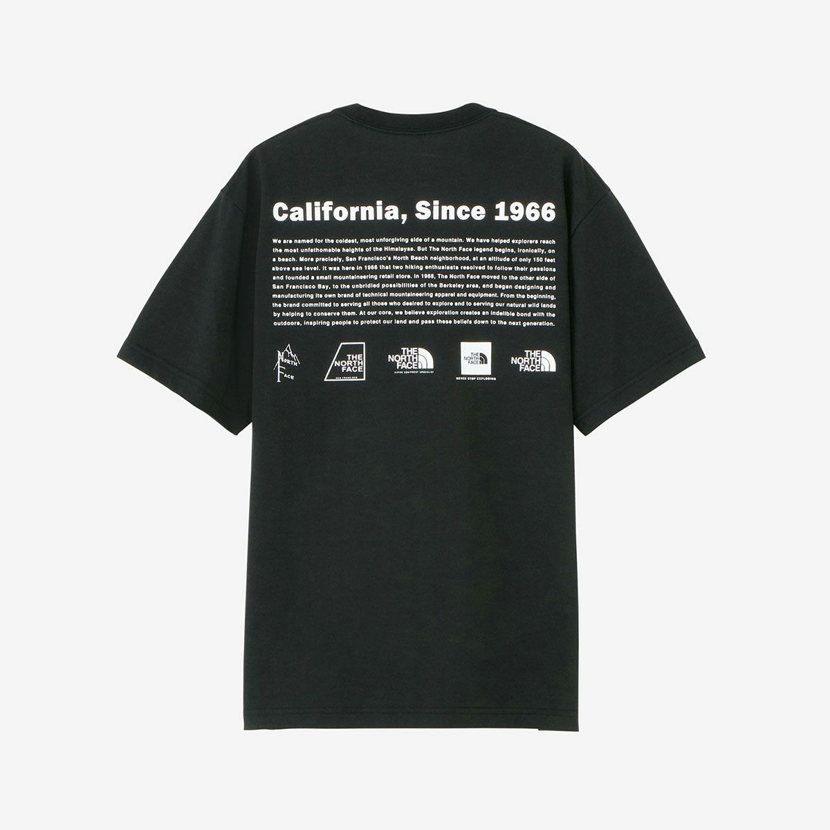 ノースフェイスTHENORTHFACEアウトドアカジュアルTシャツS/SHISTORICALLOGOTEEショートスリーブヒストリカルロゴティーNT32407-Kメンズ男性26SS春夏