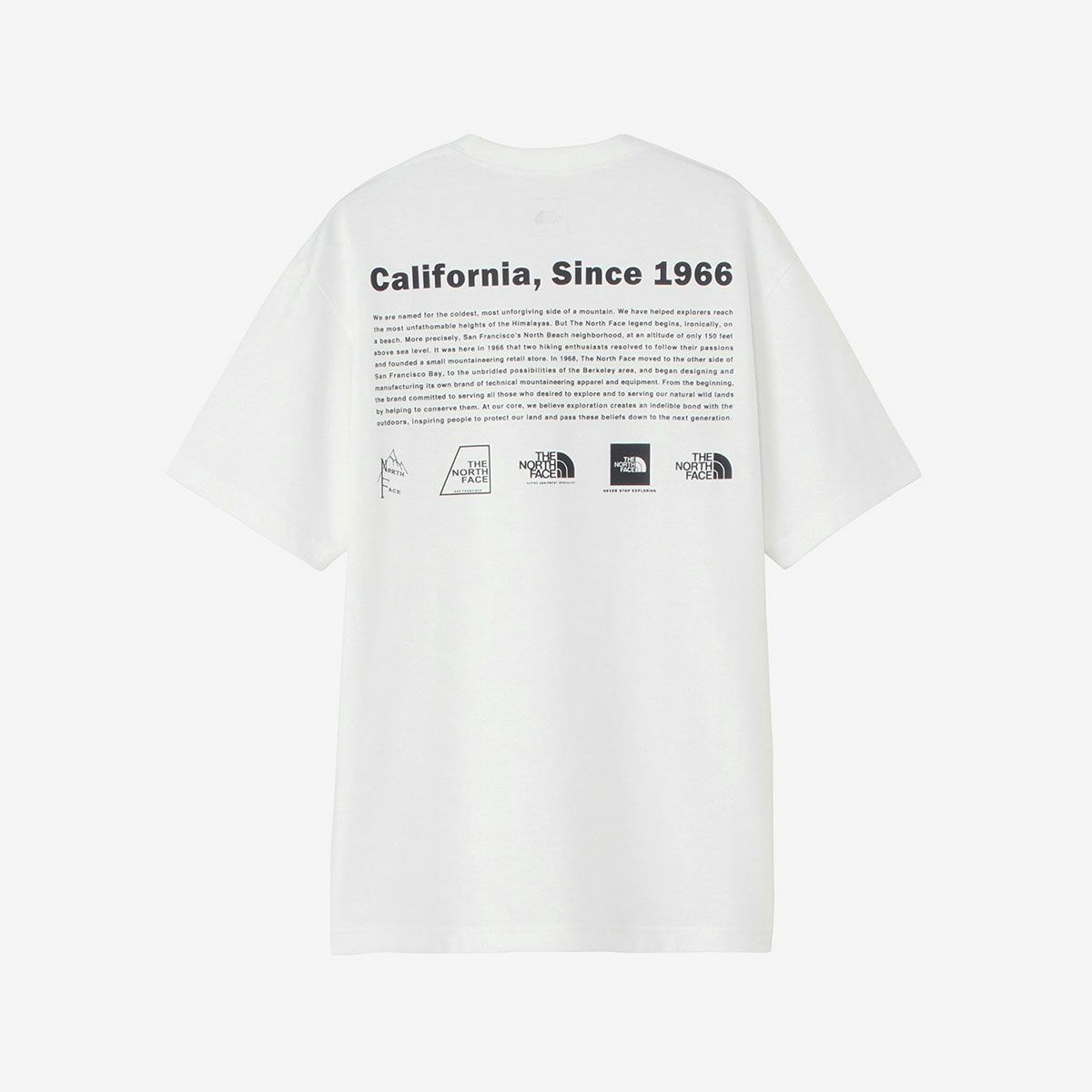 ノースフェイスTHENORTHFACEアウトドアカジュアルTシャツS/SHISTORICALLOGOTEEショートスリーブヒストリカルロゴティーNT32407-Wメンズ男性26SS春夏