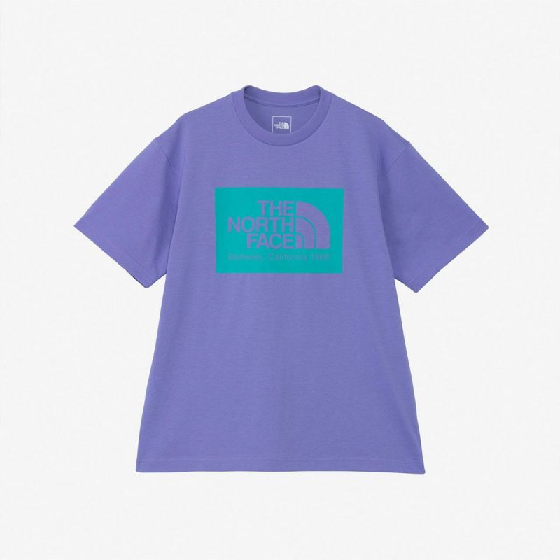 ノースフェイスTHENORTHFACEアウトドアカジュアルTシャツS/SCALIFORNIALOGOTEEショートスリーブカリフォルニアロゴティーNT32453-OVメンズ男性24SP春夏