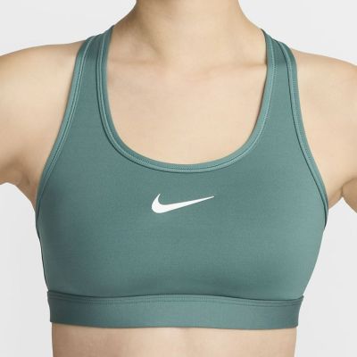 ナイキNIKEジムフィットネスヨガウェアスポーツブラスポブラブラトップウィメンズスウッシュミディアムサポートパッディドスポーツブラDX6822-361レディース女性24SU春夏