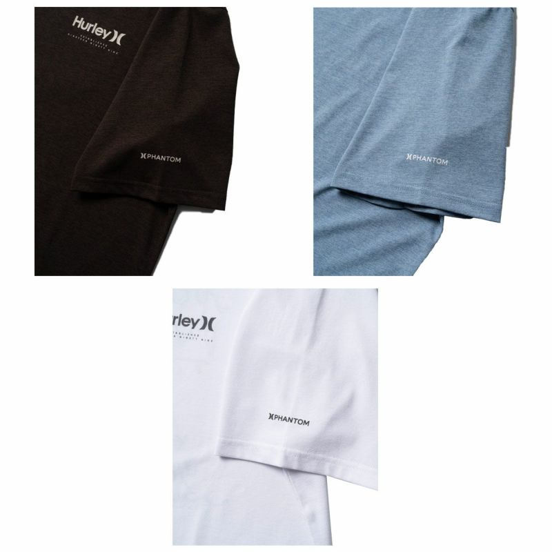 ハーレーHurleyサーフィンサーフラッシュガードUVカットMENSPHANTOMOVERSIZEDWAVESSHORTSLEEVETEE【水陸両用】MUT2411004メンズ男性24SP春夏