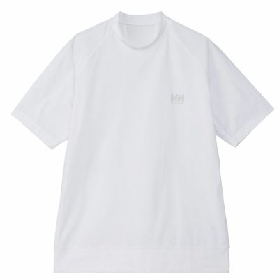 ヘリーハンセンHELLYHANSENアウトドアカジュアルラッシュガードUVカットS/SRASHGUARDTEEショートスリーブラッシュガードティーHH82408-CWメンズレディースユニセックス24SP春夏