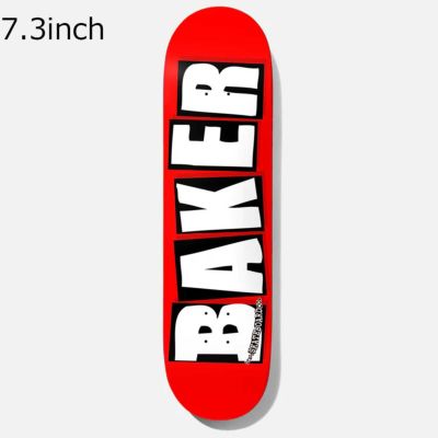 ベイカー BAKAER スケボー スケートボード デッキ 板 BRAND LOGO WHITE MINI 7.3 ブランド ロゴ ホワイト ミニ  030072003010561 ジュニア キッズ 子ども 男の子 女の子｜BAKER ベイカー｜大阪・心斎橋のスポーツ用品店スポタカ公式ONLINE  STORE