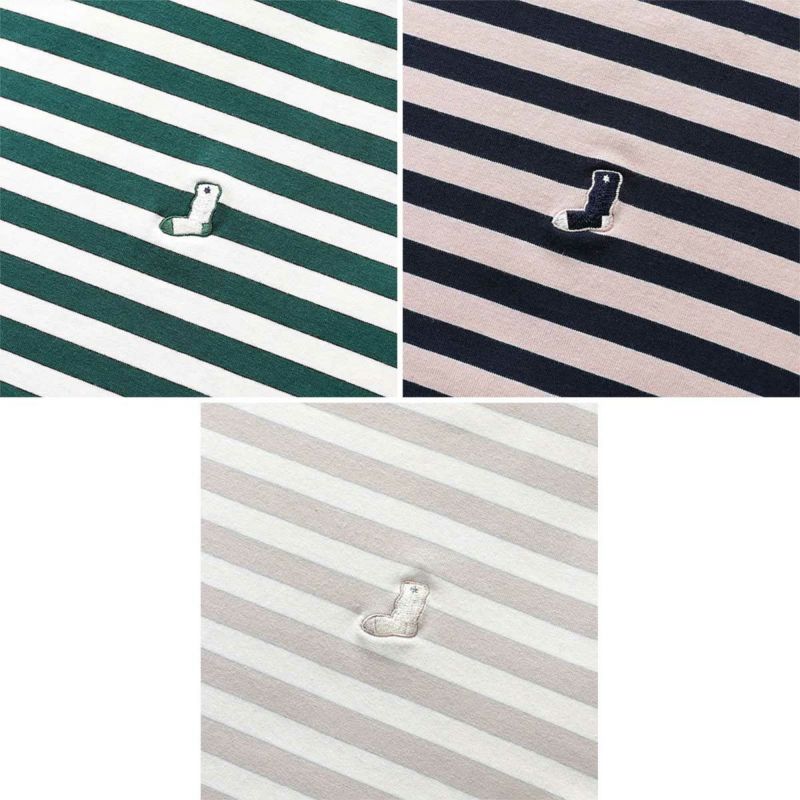 ウィムジーWHIMSYスケボースケートボードウェア半袖TシャツトレードマークボーダートップTrademarkBorderTop12231U130173メンズ男性24SP春夏