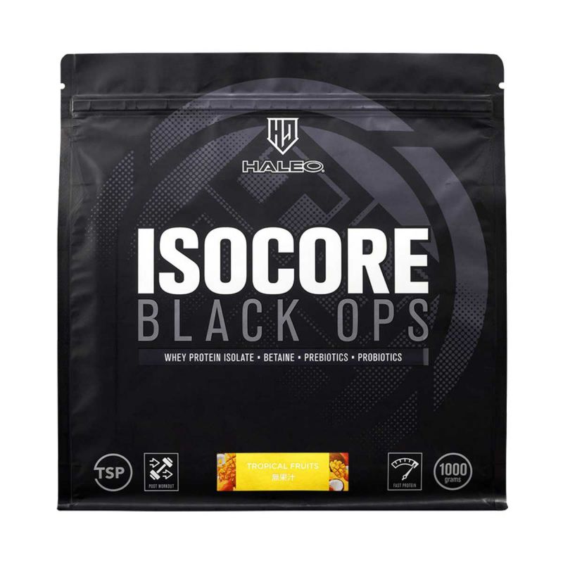 送料無料 TNK】ハレオ HALEO サプリメント ダイエット 健康 プロテイン アイソコア ブラック オプス ISOCORE BLACK OPS  トロピカルフルーツ 4570109291655｜プロテインパウダー｜大阪・心斎橋のスポーツ用品店スポタカ公式ONLINE STORE