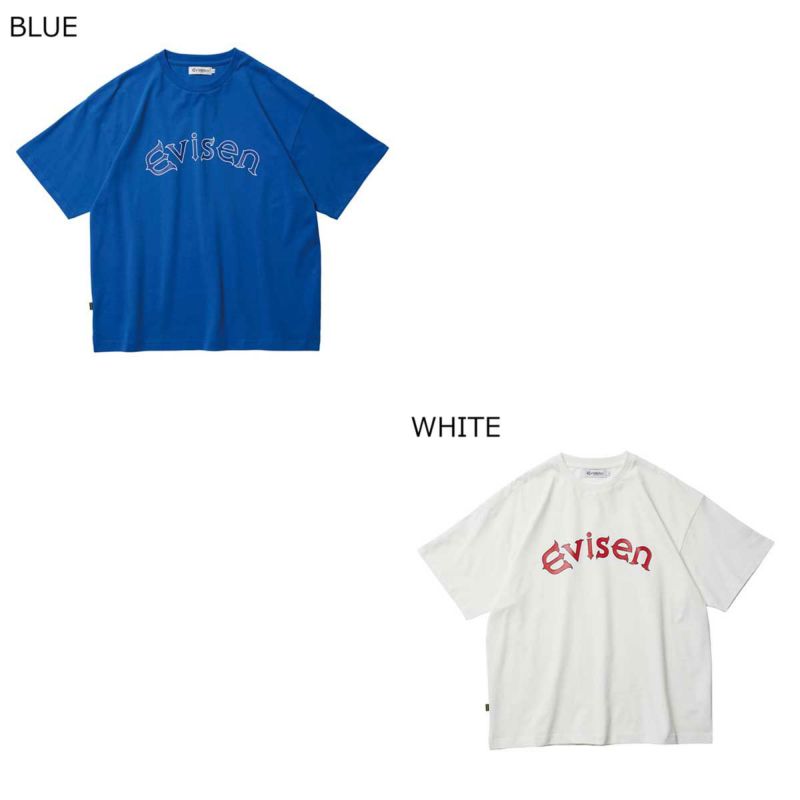 エビセン EVISEN スケボー スケートボード ウェア 半袖 Tシャツ ROUND LOGO T-SHIRT ラウンド ロゴ Tシャツ  24SU-T03 メンズ 男性 24SU 春夏｜T-SHIRTS ティーシャツ｜大阪・心斎橋のスポーツ用品店スポタカ公式ONLINE STORE