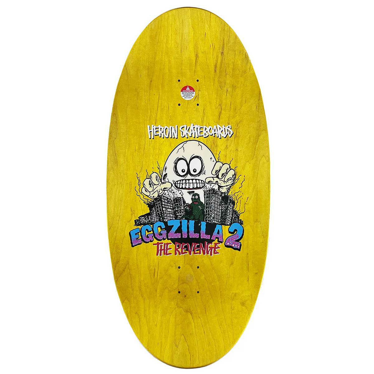 ヘロインHEROINスケボースケートボードデッキ板Eggzilla2デッキEggzilla2Deck14.006-01-0556
