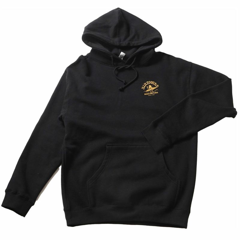 バードウェルBIRDWELLサーフィンサーフウェアスウェットパーカーSurfinBirdieHoodie1SS1-0014-BK1メンズ男性24SU春夏