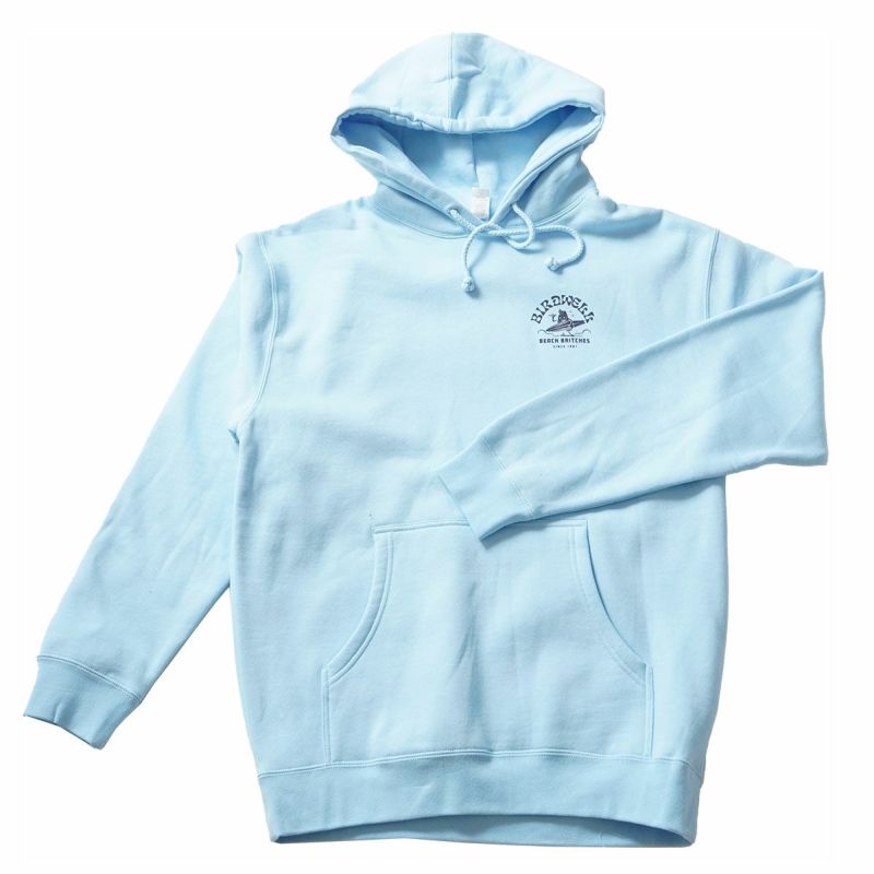 バードウェル BIRDWELL サーフィン サーフ ウェア スウェット パーカー Surfin Birdie Hoodie  1SS1-0014-BL16 メンズ 男性 24SU 春夏｜トップス｜大阪・心斎橋のスポーツ用品店スポタカ公式ONLINE STORE