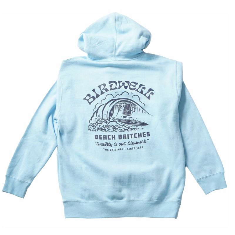 バードウェルBIRDWELLサーフィンサーフウェアスウェットパーカーSurfinBirdieHoodie1SS1-0014-BL16メンズ男性24SU春夏