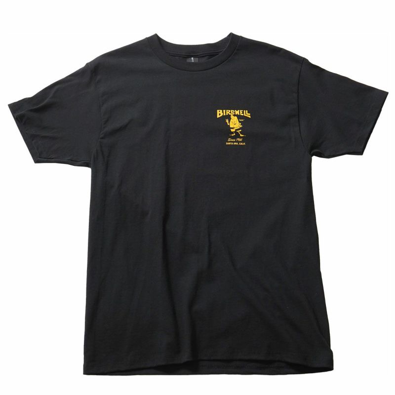 バードウェルBIRDWELLサーフィンサーフウェア半袖Tシャツ61T-Shirt1TS1-0027-BK1メンズ男性24SU春夏