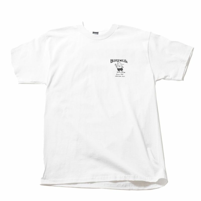 バードウェルBIRDWELLサーフィンサーフウェア半袖Tシャツ61T-Shirt1TS1-0027-WT9メンズ男性24SU春夏