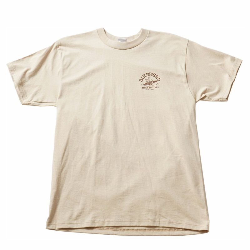 バードウェルBIRDWELLサーフィンサーフウェア半袖TシャツSurfinBirdieT-Shirt1TS1-0031-BR14メンズ男性24SU春夏