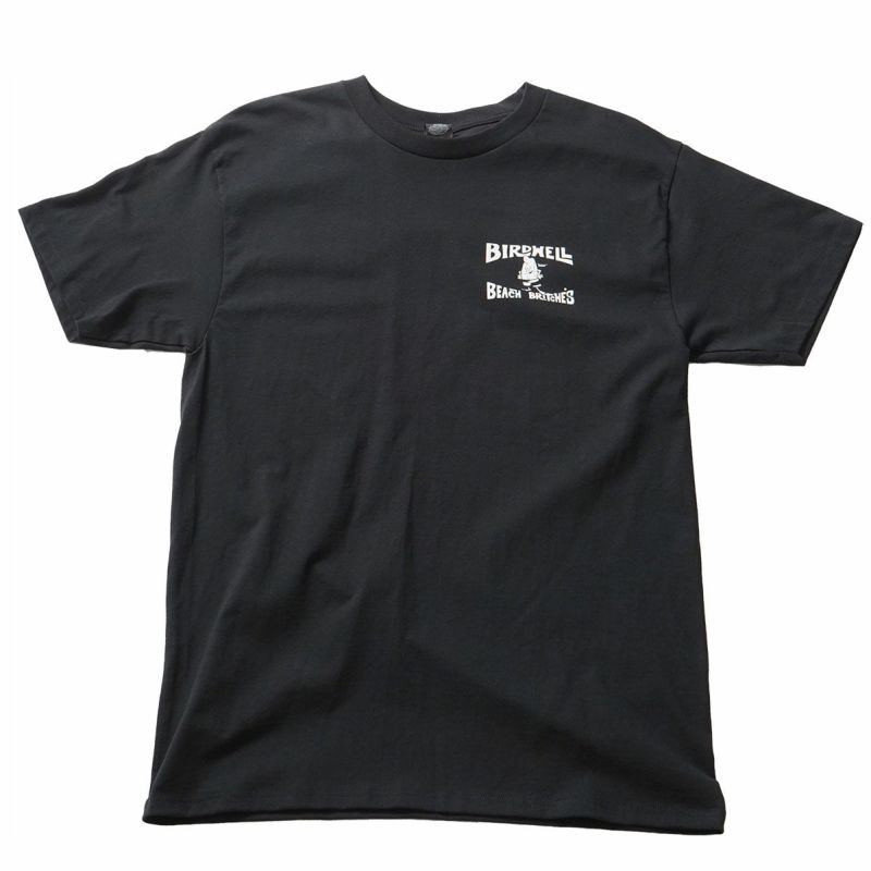 バードウェルBIRDWELLサーフィンサーフウェア半袖TシャツLicensePlateT-Shirt1TS1-0003-BK1メンズ男性24SU春夏