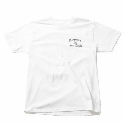 バードウェルBIRDWELLサーフィンサーフウェア半袖TシャツLicensePlateT-Shirt1TS1-0003-WT1-1メンズ男性24SU春夏