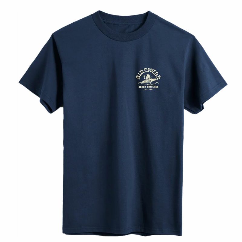 バードウェルBIRDWELLサーフィンサーフウェア半袖TシャツSurfinBirdieT-Shirt1TS1-0031-BL1メンズ男性24SU春夏