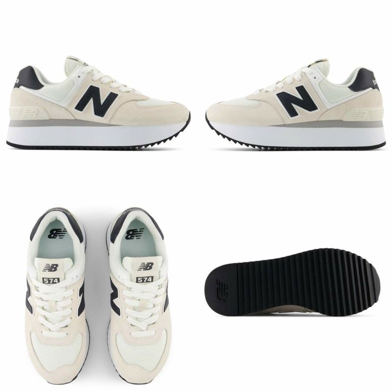 ニューバランスNewBalanceスニーカーシューズ靴574+AHWL574ZAHレディース女性24FA秋冬