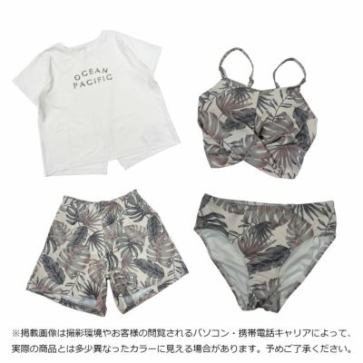 オーシャンパシフィックOceanPacificサーフィンサーフ水着ファッション水着4点セット524-800レディース女性24SP春夏