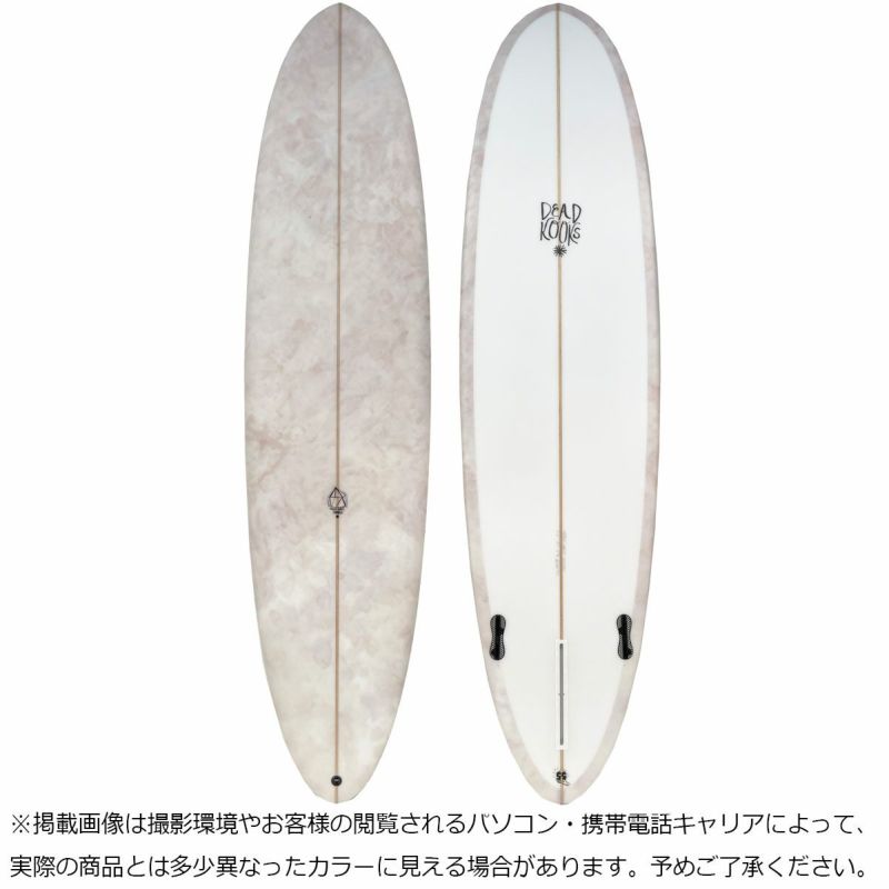 デッドクークス DEADKOOKS サーフィン サーフ サーフボード 板 SALTY 7.2 TINT PU BLNAKS  220000028243｜DEAD KOOKS SURFBOARDS デッドクークス  サーフボード｜大阪・心斎橋のスポーツ用品店スポタカ公式ONLINE STORE