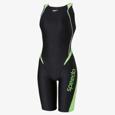 スピードSPEEDOスイムフィットネス競泳水着コンフォートラップニースキンComfortLapKneeskinSFW12301-LGレディース女性24FA秋冬