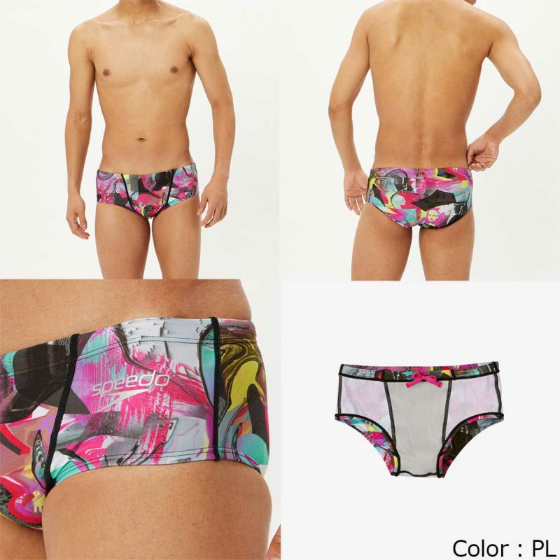 スピードSPEEDOスイムフィットネス競泳水着モナターンズショートボックスMONATurnSShortBoxST42452-BRメンズ男性24FA秋冬