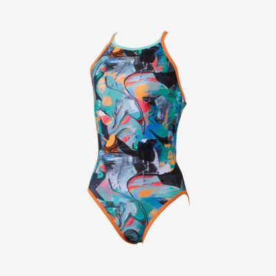 スピードSPEEDOスイムフィットネス競泳水着モナターンズスーツMONATurnSSuitSTW02452-GNレディース女性24FA秋冬