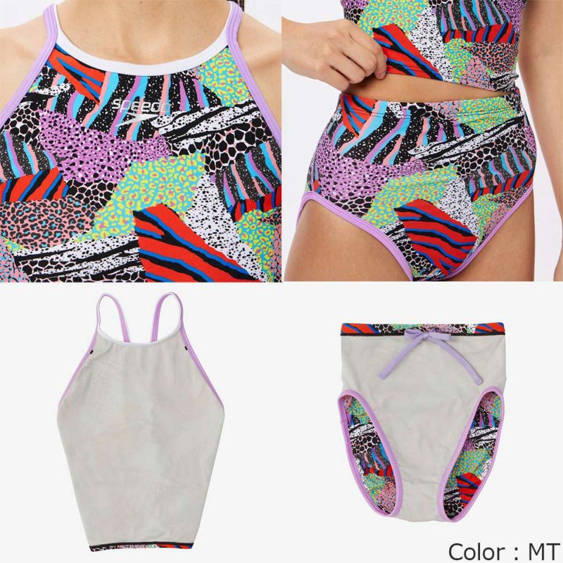 スピードSPEEDOスイムフィットネス競泳水着ファンピースエムターンズスーツーFunPieceMTurnSSuiTwoSTW22460-MTレディース女性24FA秋冬