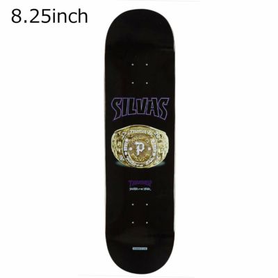 プリミティブ PRIMITIVE スケボー スケートボード デッキ 板 シルヴァ ソティ デッキ ホワイト SILVAS SOTY DECK  BLACK 8.25 OSPR24SU36D825｜PRIMITIVE プリミティブ｜大阪・心斎橋のスポーツ用品店スポタカ公式ONLINE STORE