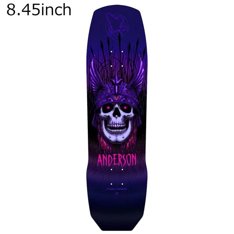 パウエル ペラルタ POWELL PERALTA スケボー スケートボード デッキ 板 アンディー アンダーソン ヘロン スカル ANDY  ANDERSON HERON SKULL 8.45 31210738｜POWELL PERALTA パウエルペラルタ｜大阪・心斎橋のスポーツ用品店スポタカ公式ONLINE  STORE