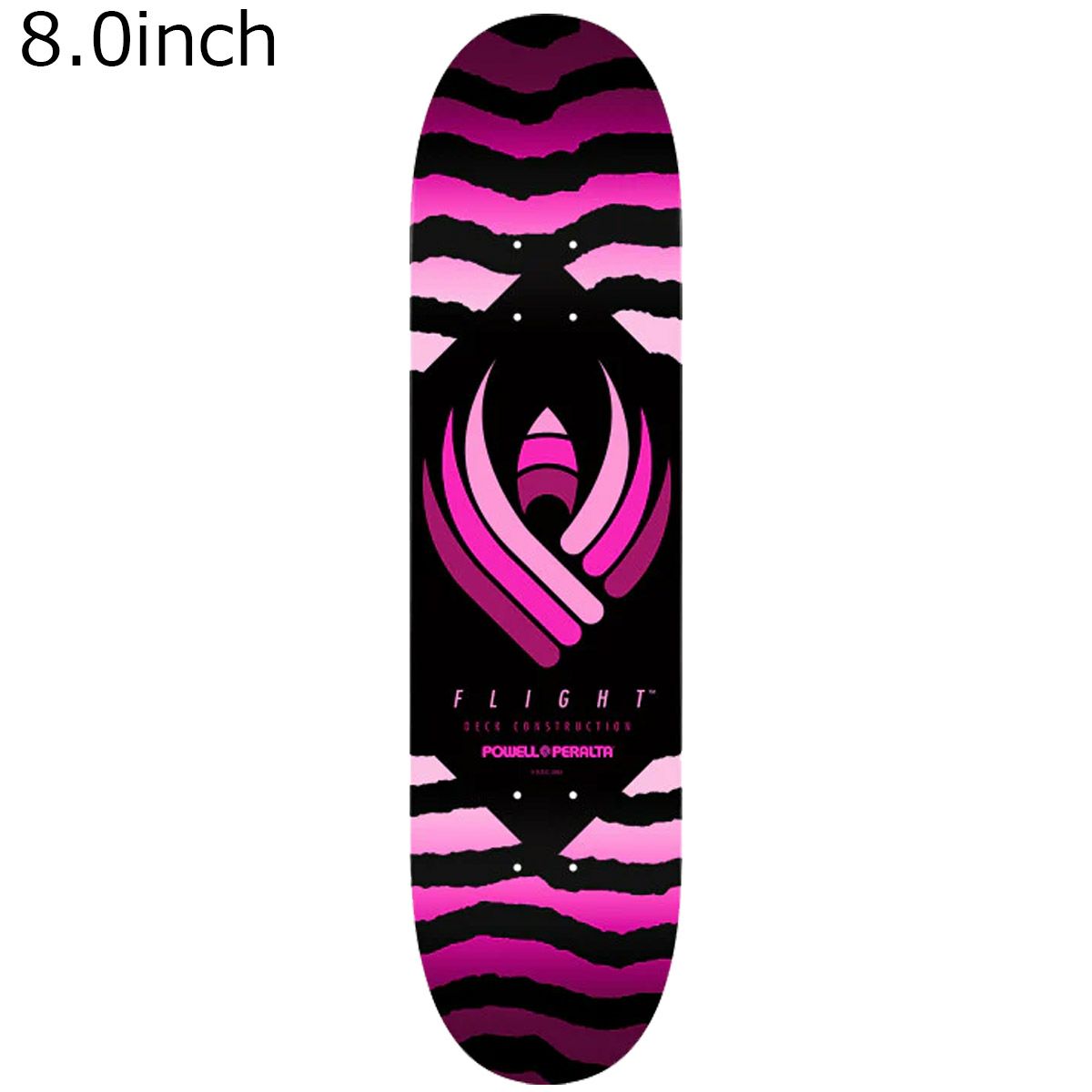 パウエルペラルタPOWELLPERALTAスケボースケートボードデッキ板フライトデッキサファリピンクFLIGHTDECK8.0SAFARIPINK31210931
