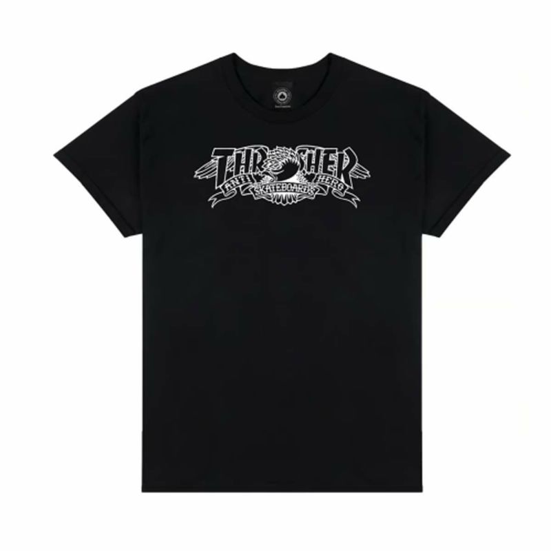 スラッシャーTHRASHERスケボースケートボードウェア半袖TシャツマグバナーTシャツMAGBANNERS/STEE145519メンズ男性24SP春夏