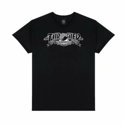 スラッシャーTHRASHERスケボースケートボードウェア半袖TシャツマグバナーTシャツMAGBANNERS/STEE145519メンズ男性24SP春夏