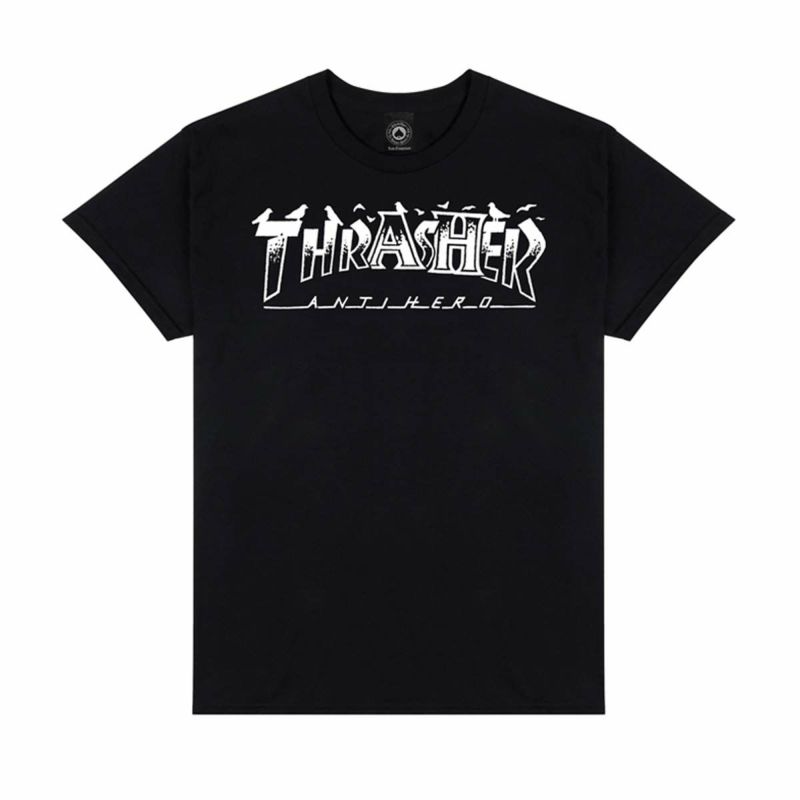 スラッシャーTHRASHERスケボースケートボードウェア半袖TシャツピジョンマグTシャツPIGEONMAGS/STEE145525メンズ男性24SP春夏