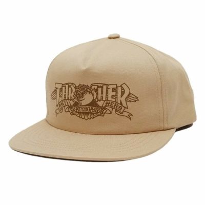 スラッシャーTHRASHERスケボースケートボード帽子キャップマグバナーキャップMAGBANNERSNAPBACKCAP145536メンズ男性24SP春夏