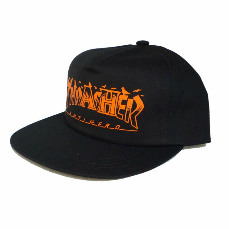 スラッシャーTHRASHERスケボースケートボード帽子キャップピジョンマグキャップPIGEONMAGSNAPBACKCAP145539メンズ男性24SP春夏