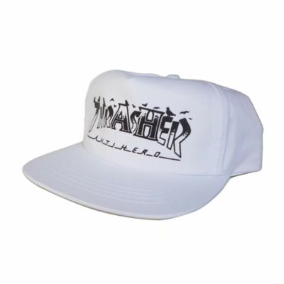 スラッシャーTHRASHERスケボースケートボード帽子キャップピジョンマグキャップPIGEONMAGSNAPBACKCAP145540メンズ男性24SP春夏