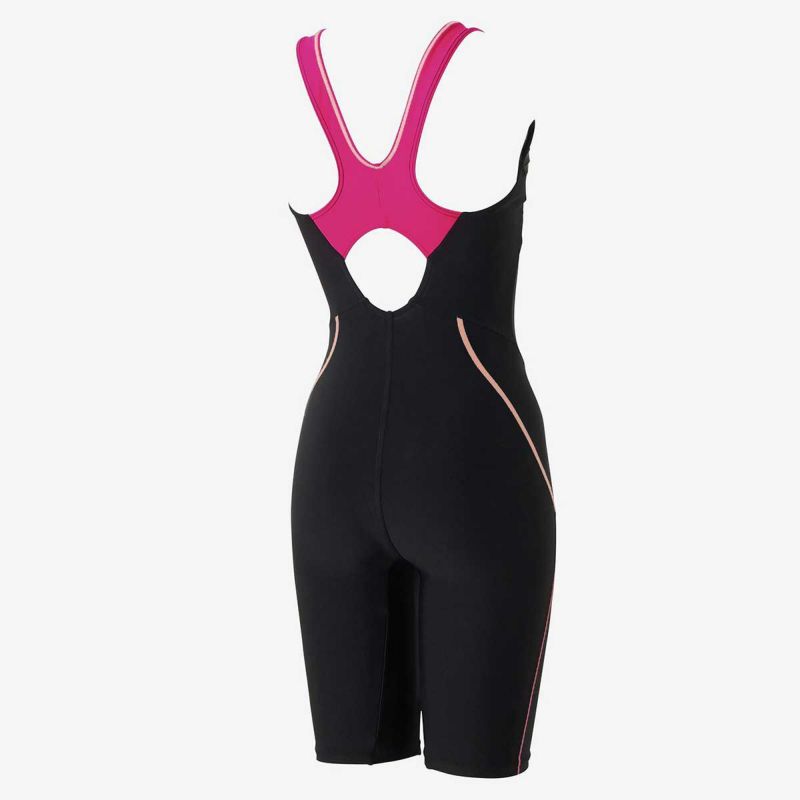 スピードSPEEDOスイムフィットネス競泳水着スプラッシュドットルースンニースキンSplashDotLoosenKneeskinSFW12059-MRレディース女性24FA秋冬